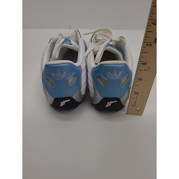 Adidas Goodyear Racing Sneakers Women's Size 9 New without Tags Blue and White - Picture 5 of 9